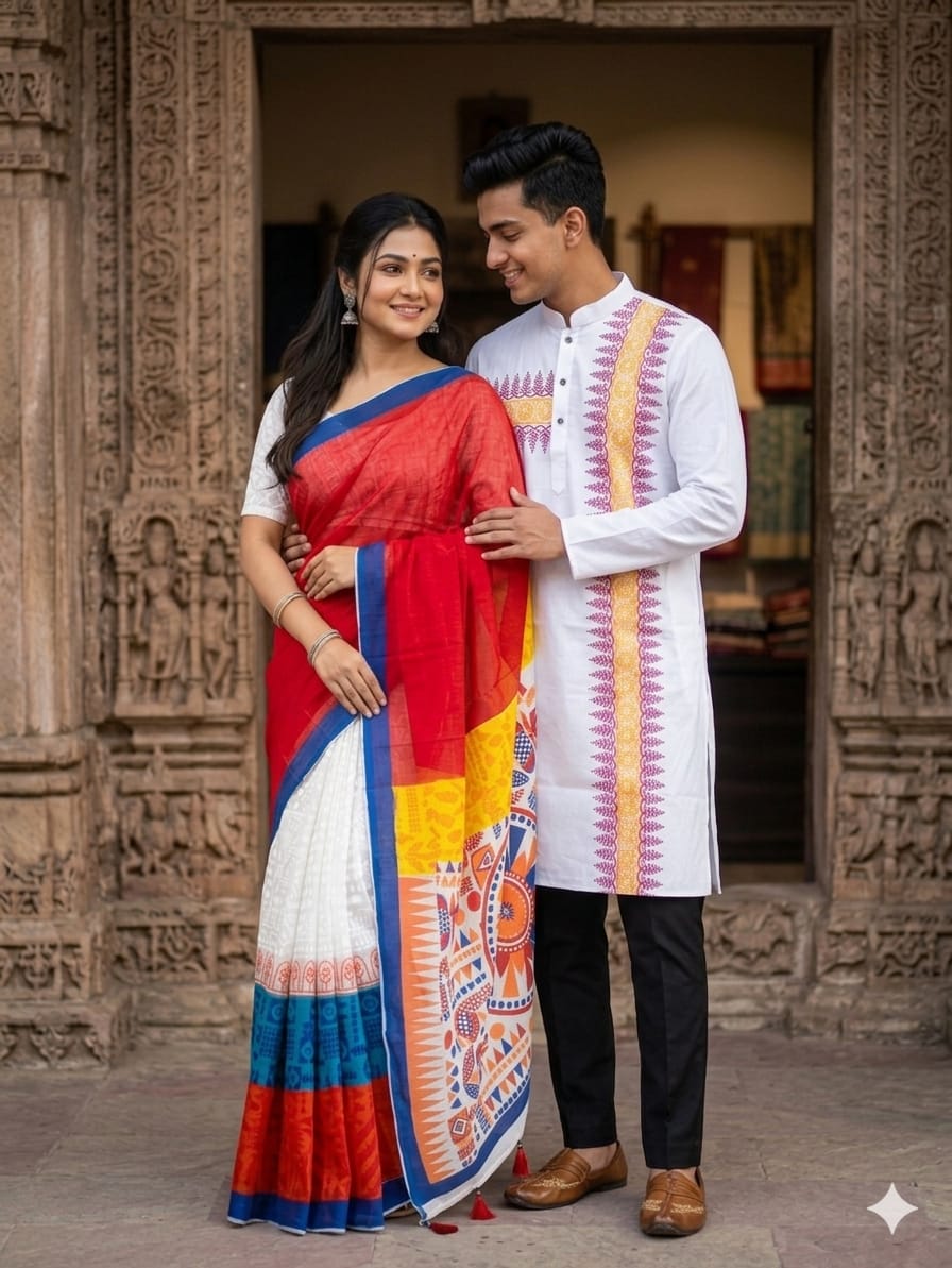 Boisakhi Sharee Panjabi Collection