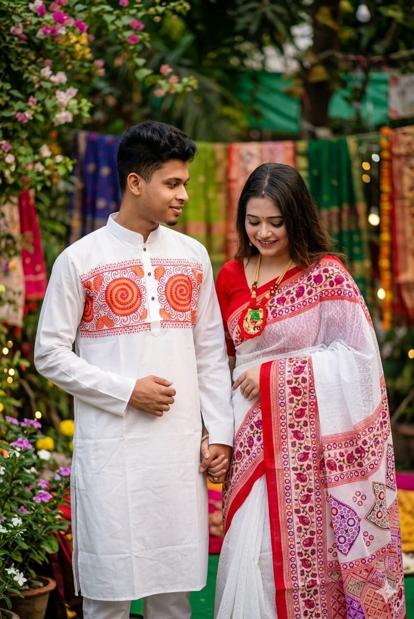 Boisakhi Sharee Panjabi Collection