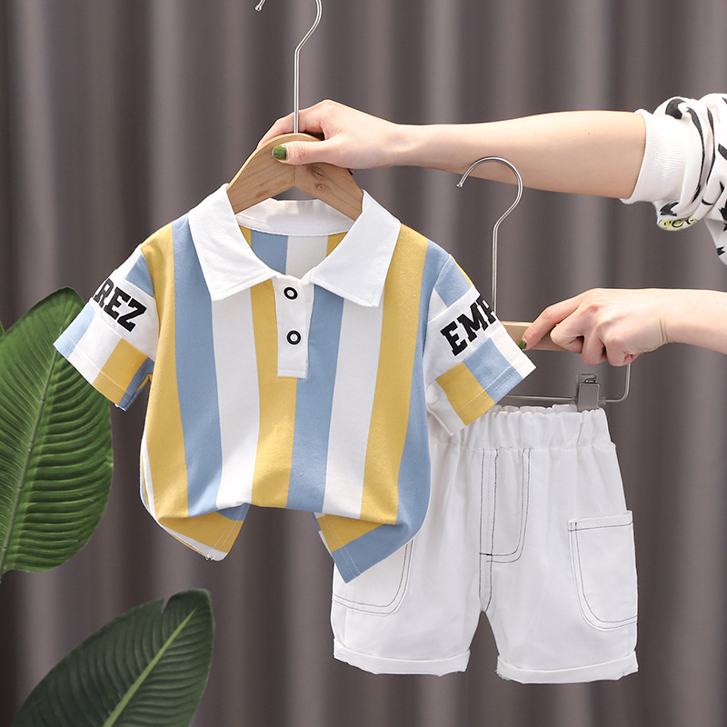 Baby Polo Shirt and Pant Set