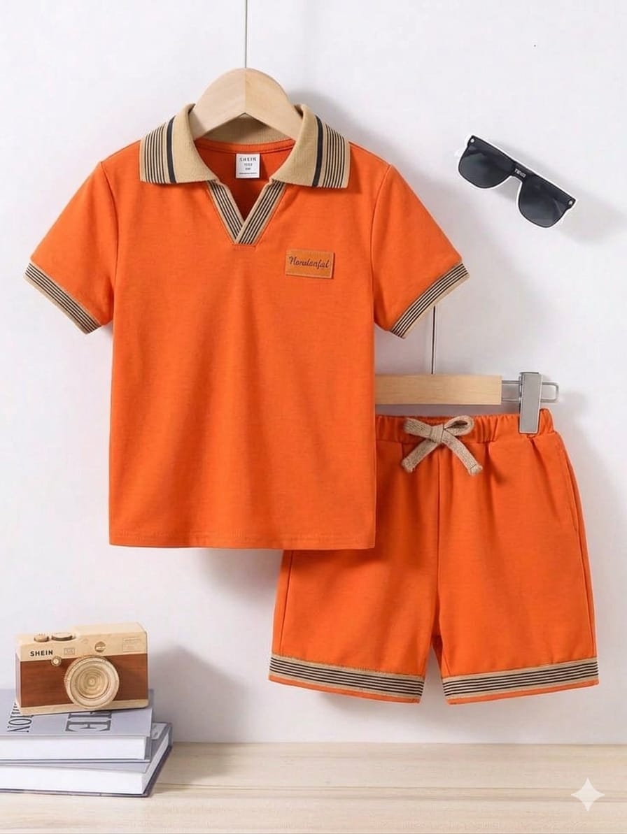 Baby Polo Shirt and Pant Set