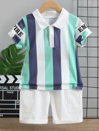 Baby Polo Shirt and Pant Set