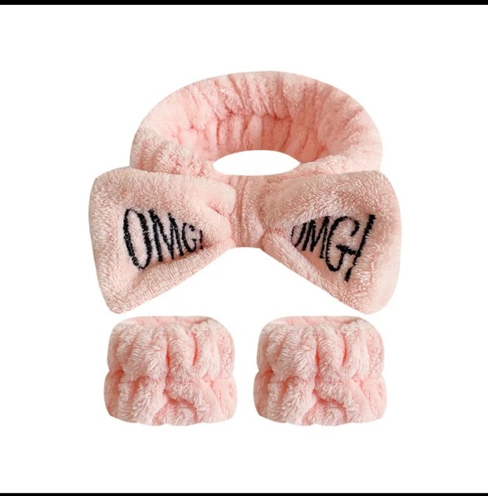 Women Coral Fleece Elastic Hair Bands