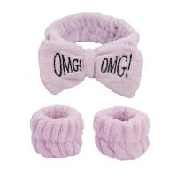 Women Coral Fleece Elastic Hair Bands