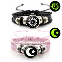 Trendy Couple Sun Moon Bracelet