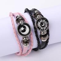 Trendy Couple Sun Moon Bracelet