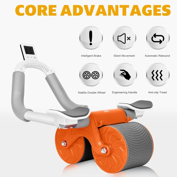 Automatic Rebound Ab Roller
