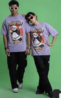 ACID WASH DROP SHOULDER T-SHIRT