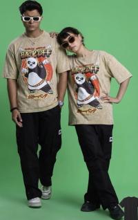 ACID WASH DROP SHOULDER T-SHIRT