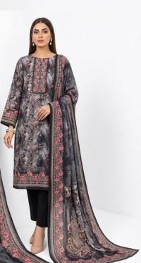 Unstitch Printed Three Piece