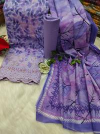 Unstitch Printed Three Piece