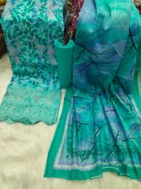 Unstitch Printed Three Piece