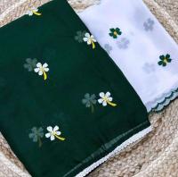 Georgette Sharee With Blouse Piece