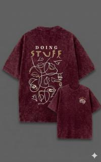 Premium Acid Wash Drop Shoulder TShirt