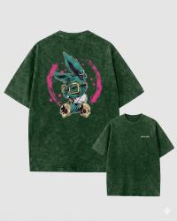 Premium Acid Wash Drop Shoulder TShirt