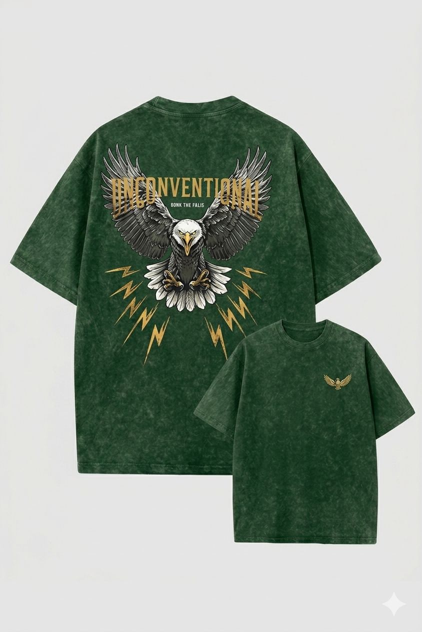 Premium Acid Wash Drop Shoulder TShirt