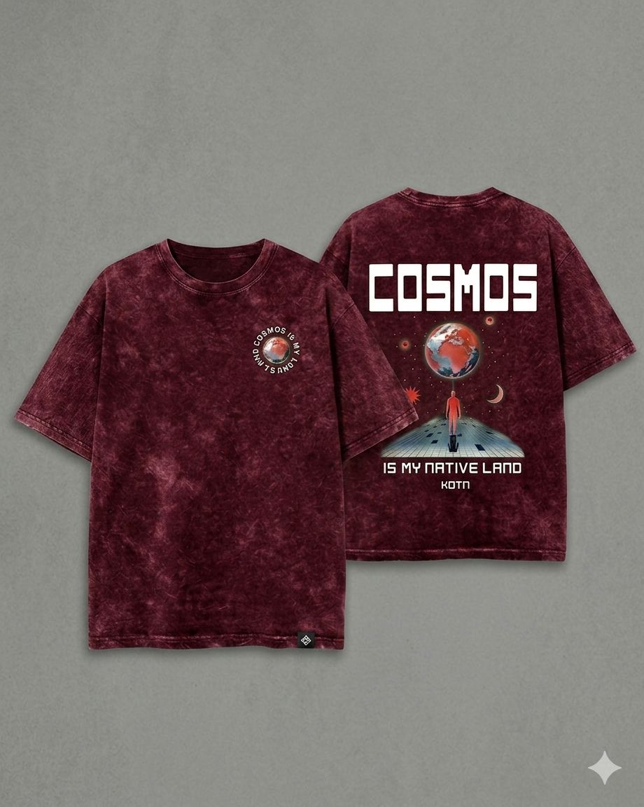 Premium Acid Wash Drop Shoulder TShirt