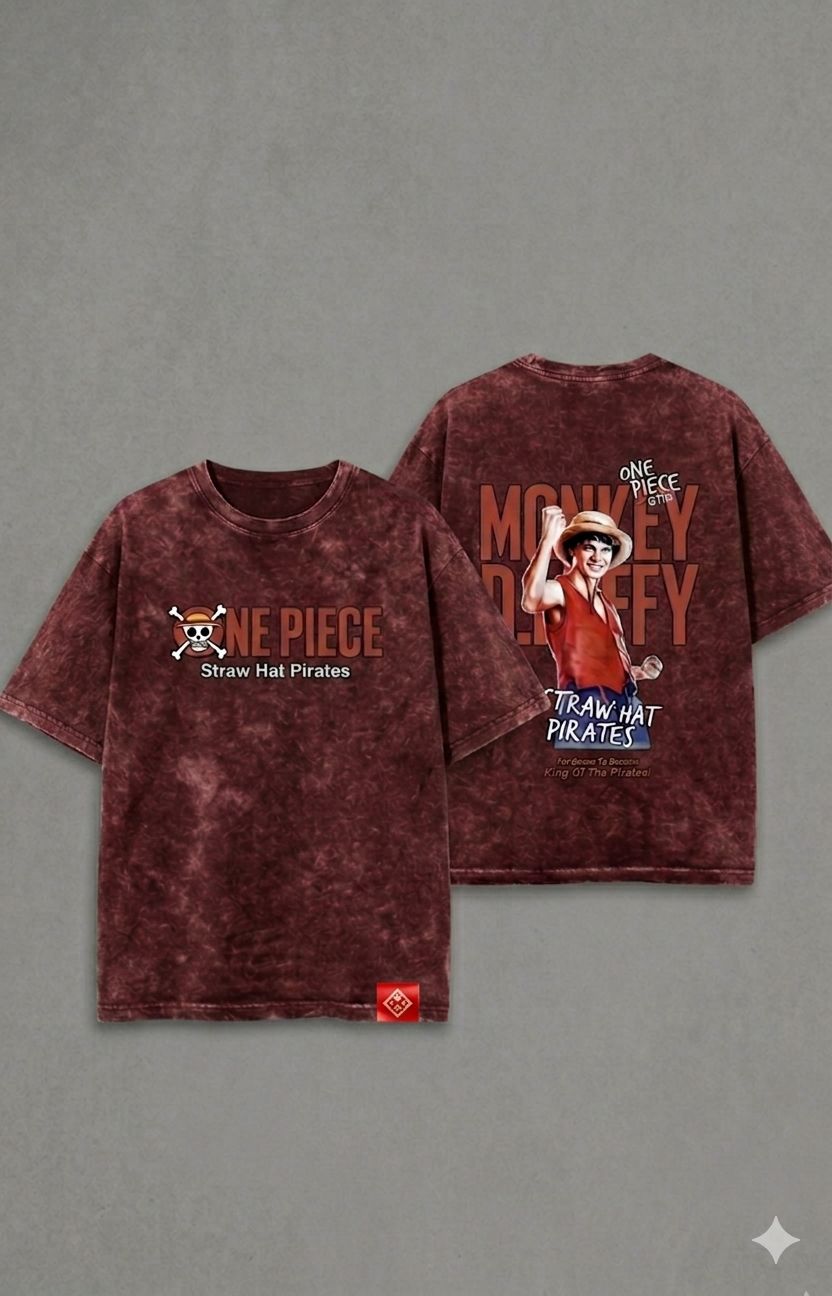 Premium Acid Wash Drop Shoulder TShirt