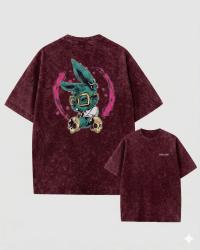 Premium Acid Wash Drop Shoulder TShirt