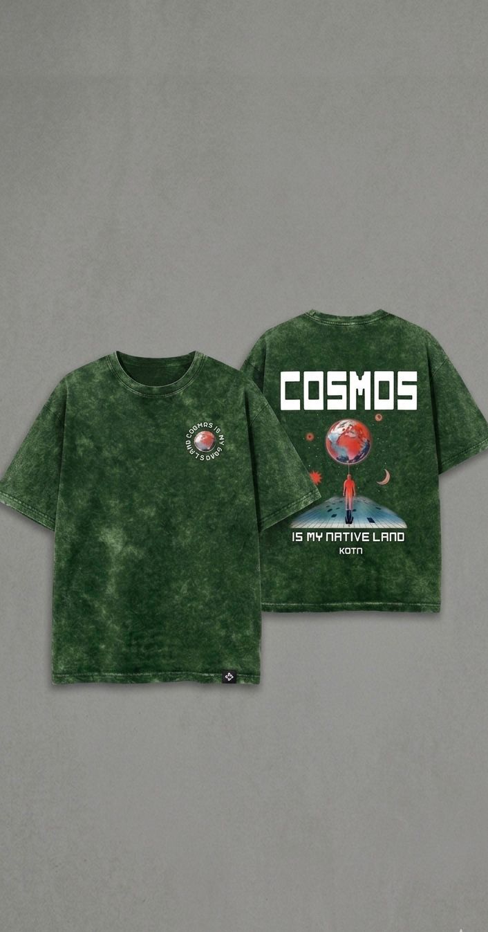 Premium Acid Wash Drop Shoulder TShirt