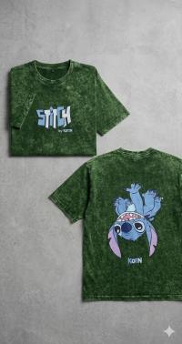 Premium Acid Wash Drop Shoulder TShirt