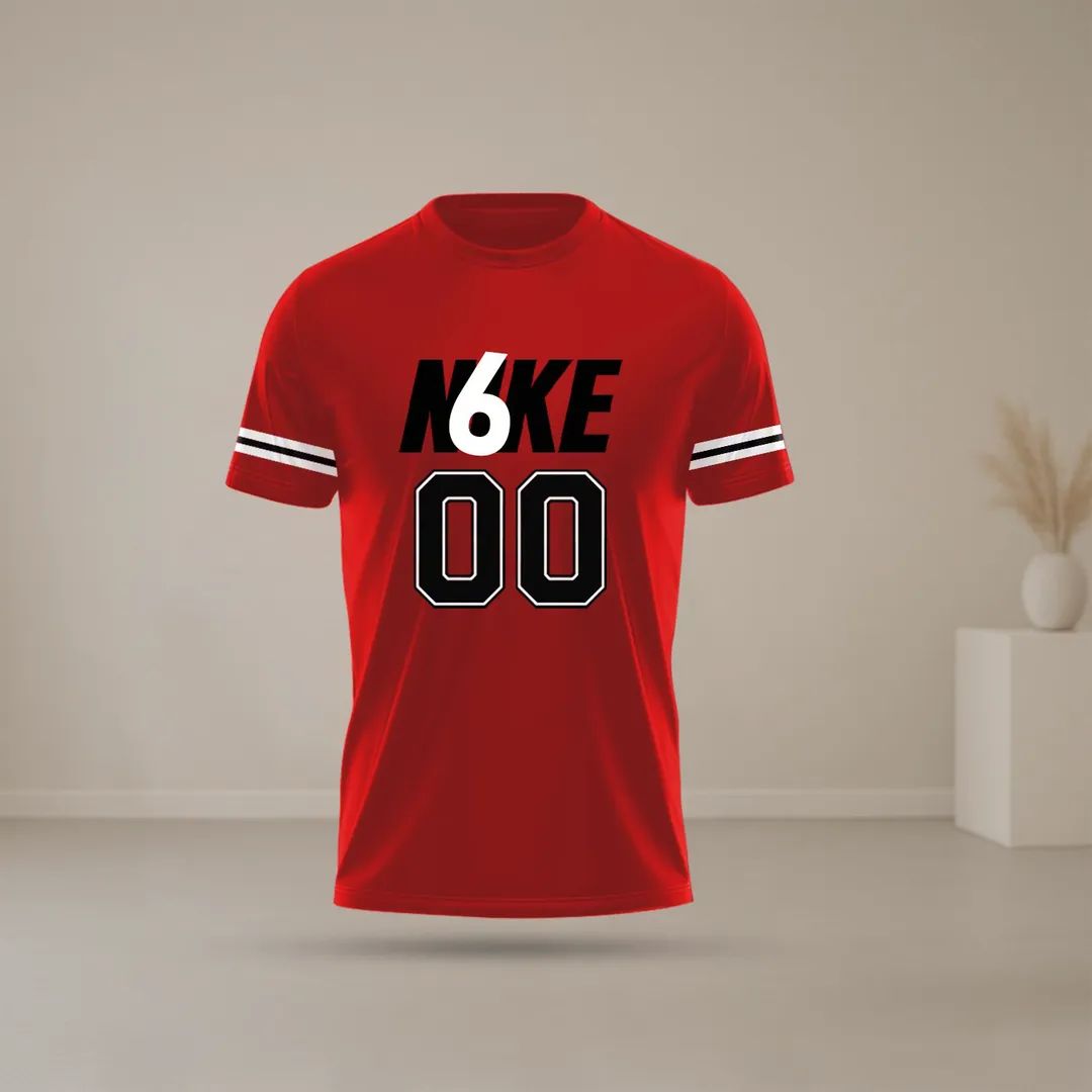Stylish Half Sleeve Sports T-shirt