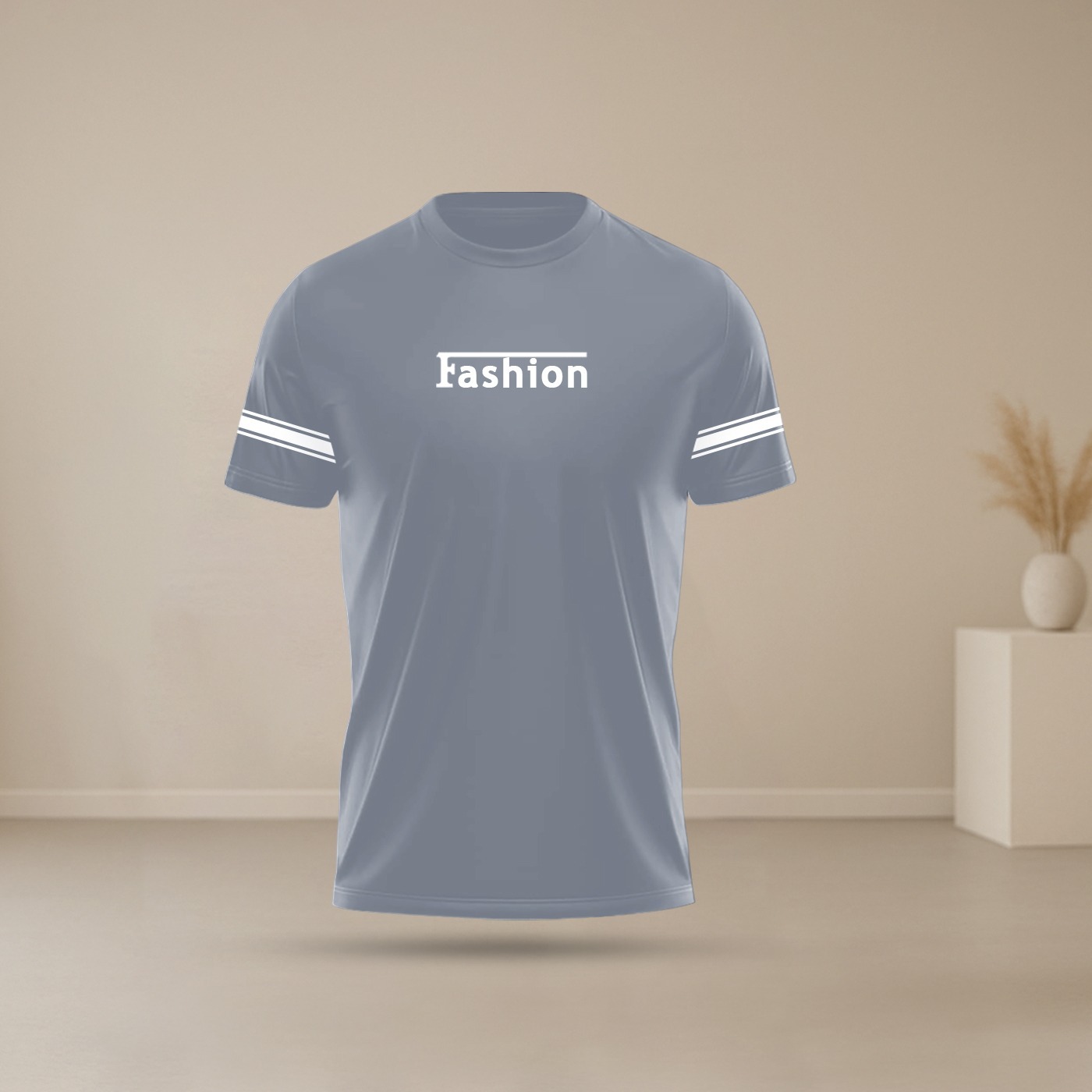 Stylish Half Sleeve Sports T-shirt