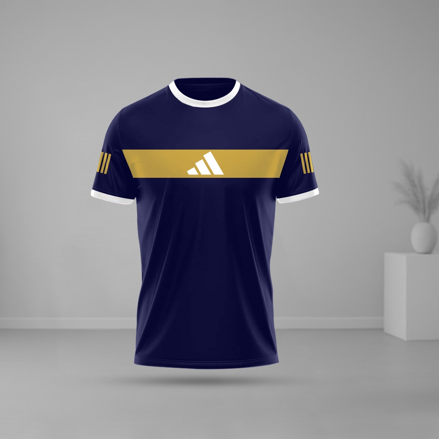 Stylish Half Sleeve Sports T-shirt