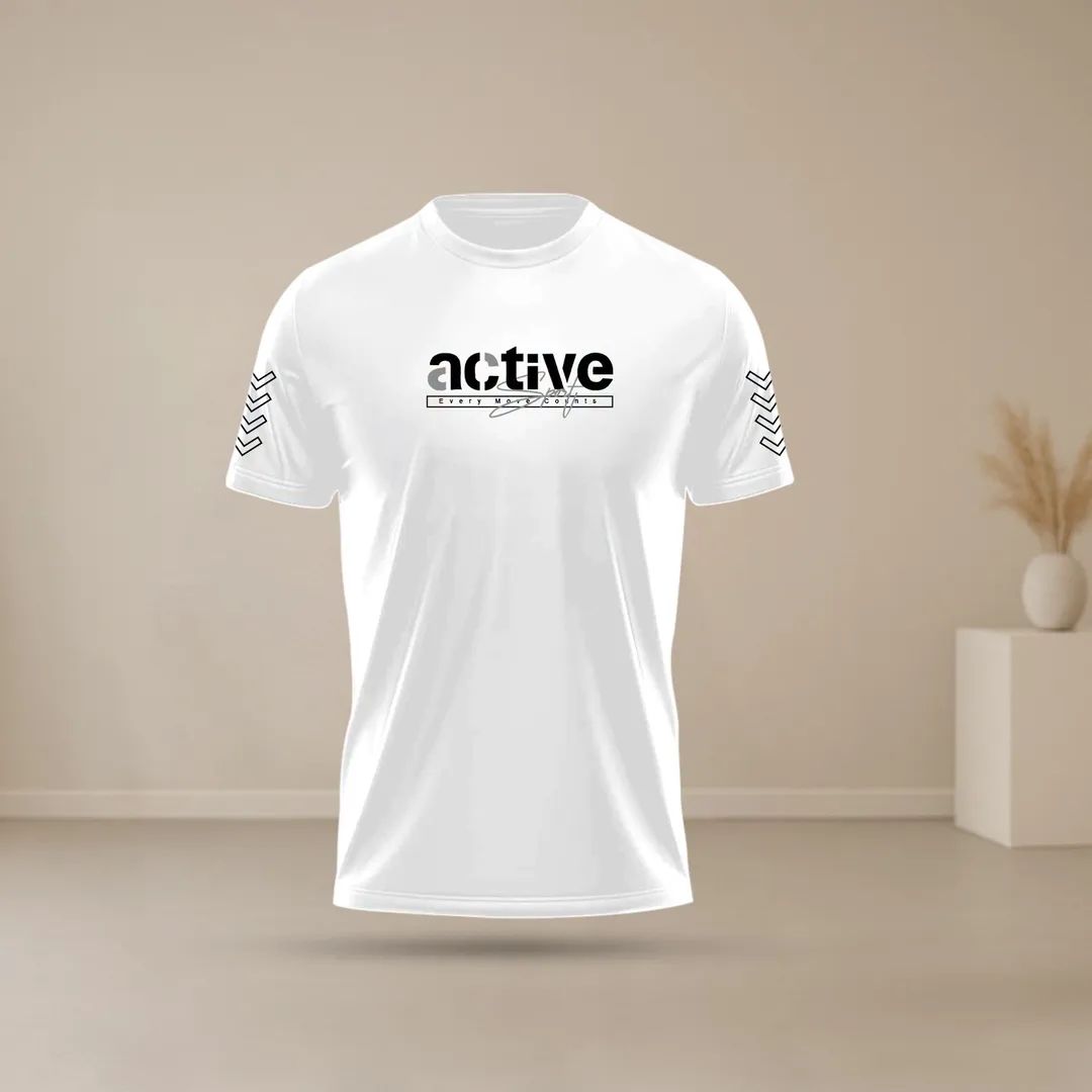 Stylish Half Sleeve Sports T-shirt