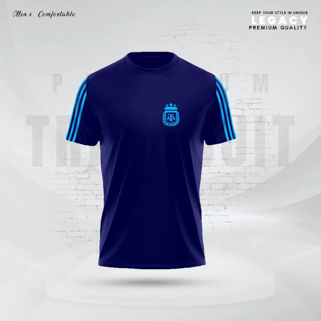 Stylish Half Sleeve Sports T-shirt