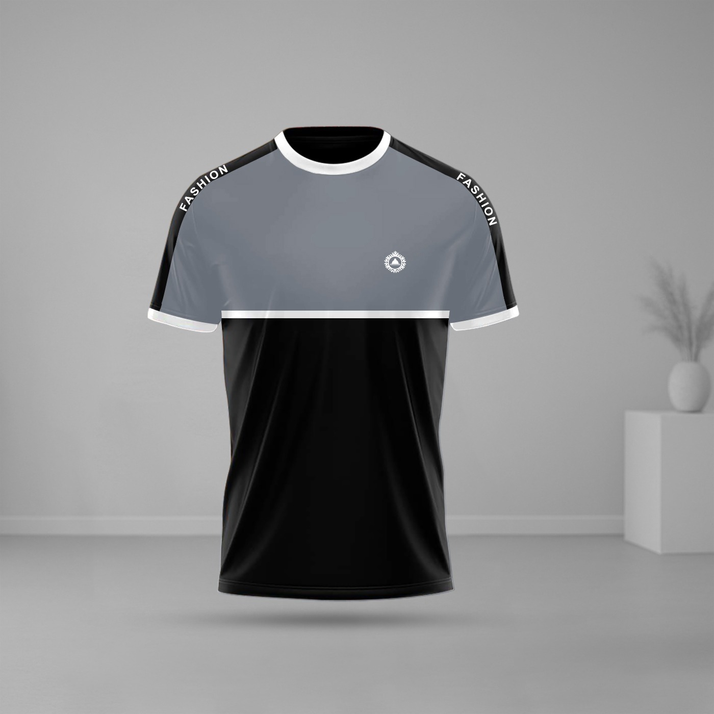 Stylish Half Sleeve Sports T-shirt