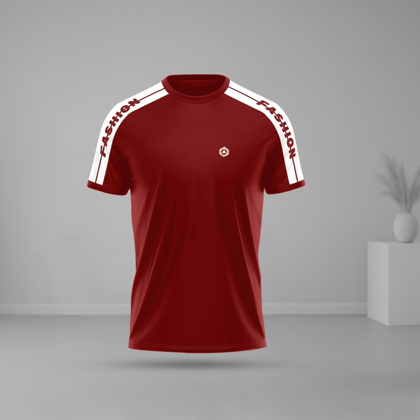 Stylish Half Sleeve Sports T-shirt