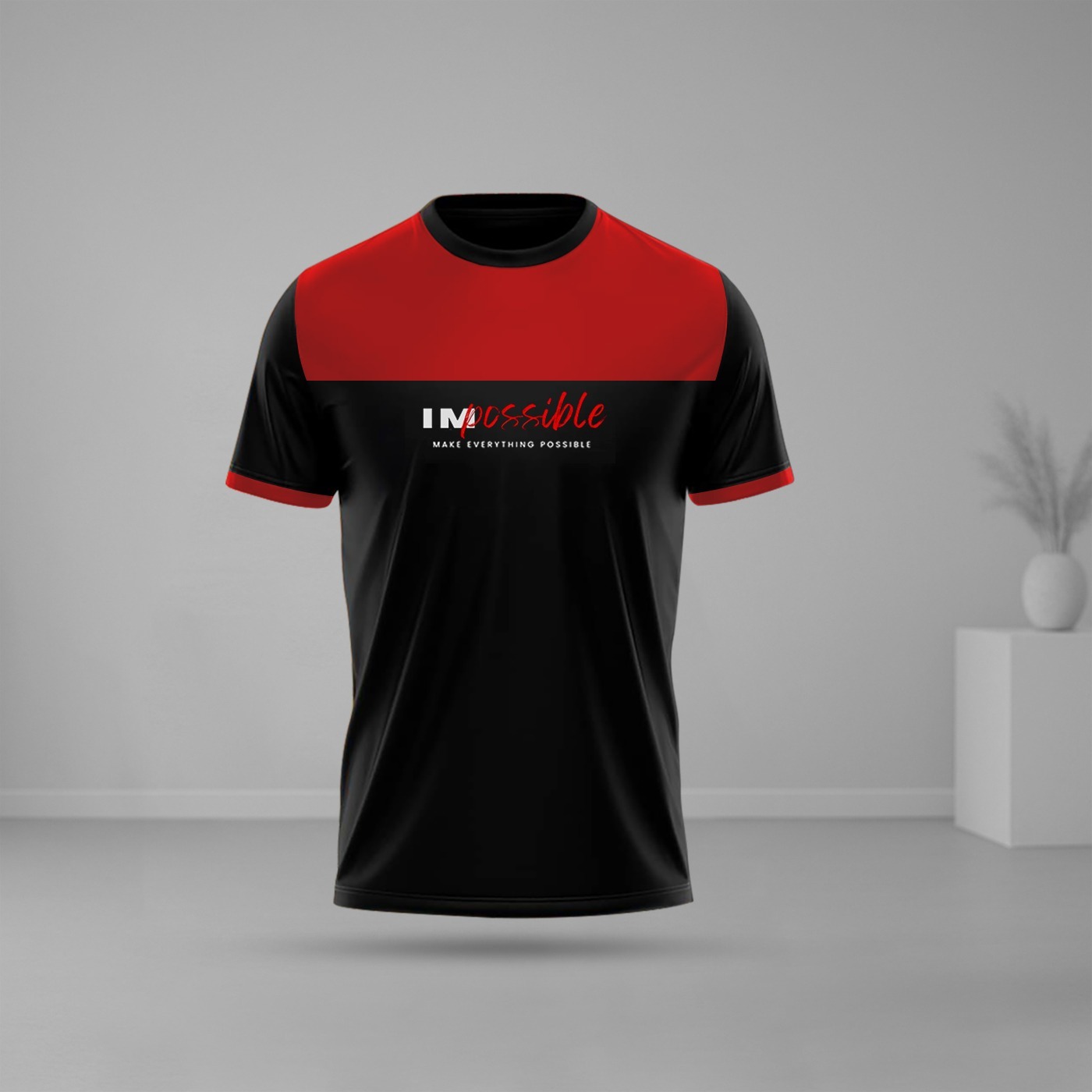 Stylish Half Sleeve Sports T-shirt