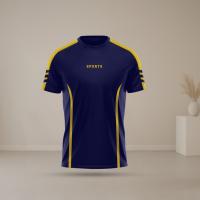 Stylish Half Sleeve Sports T-shirt