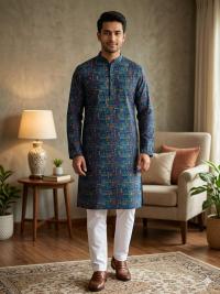 Skin Print Panjabi