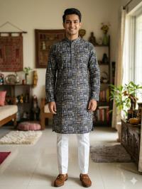Skin Print Panjabi