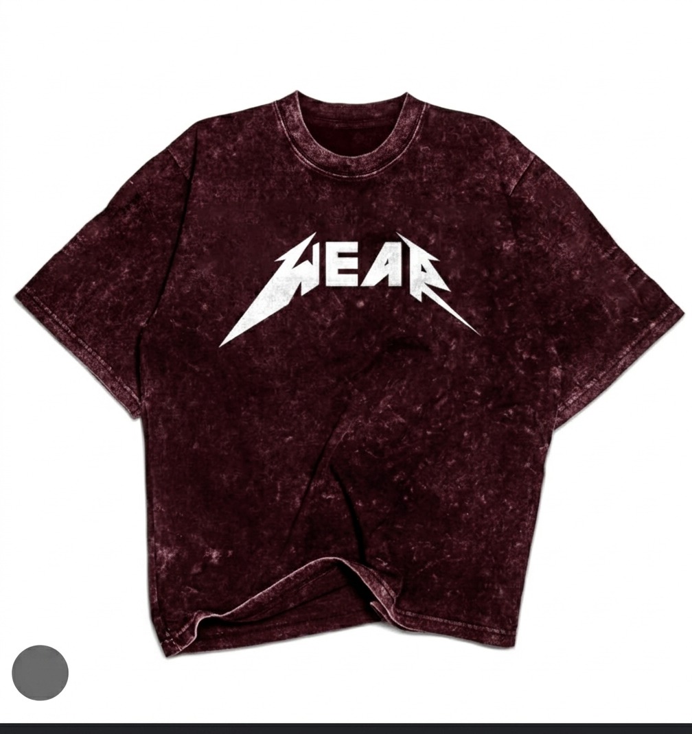 Premium Acid Wash Drop Shoulder TShirt