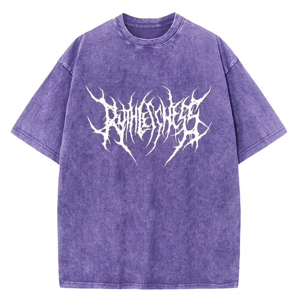 Premium Acid Wash Drop Shoulder TShirt