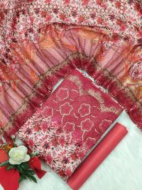 Unstitch Printed Three Piece