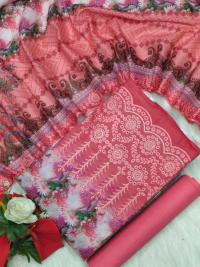 Unstitch Printed Three Piece
