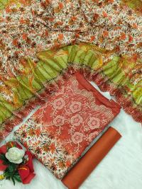Unstitch Printed Three Piece