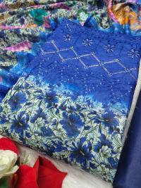 Unstitch Printed Three Piece