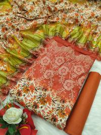 Unstitch Printed Three Piece