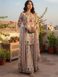 Eid Special Digital Print Three Piece