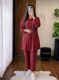 Ladies Pant and Shirt Two Piece
