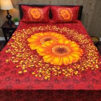 Panel Cotton Bed-sheet