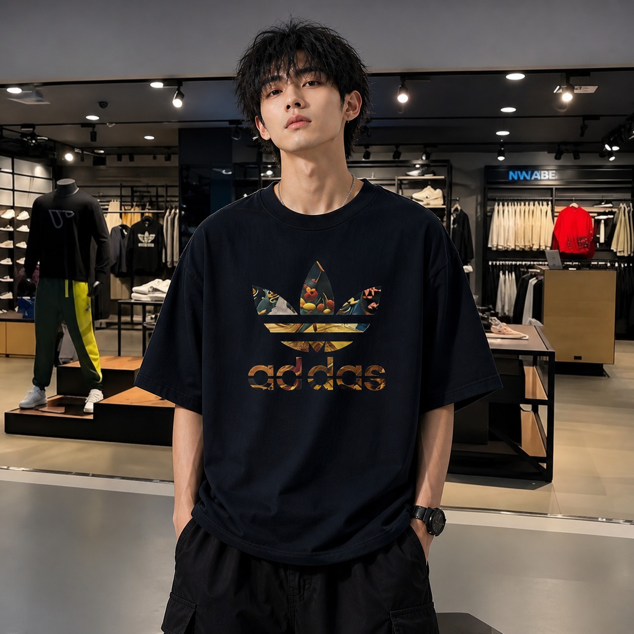 Stylish Drop Shoulder T-Shirt