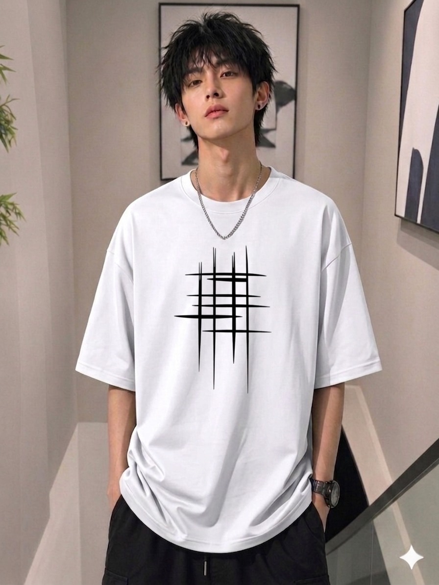 Stylish Drop Shoulder T-Shirt
