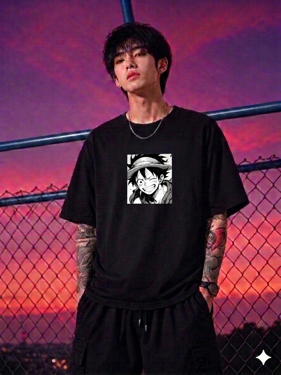 Stylish Drop Shoulder T-Shirt