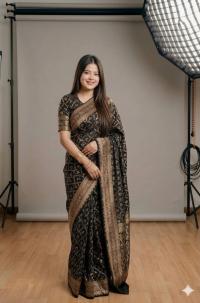 Japani Silk Sharee with Blouse Piece