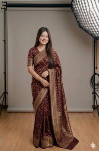 Japani Silk Sharee with Blouse Piece